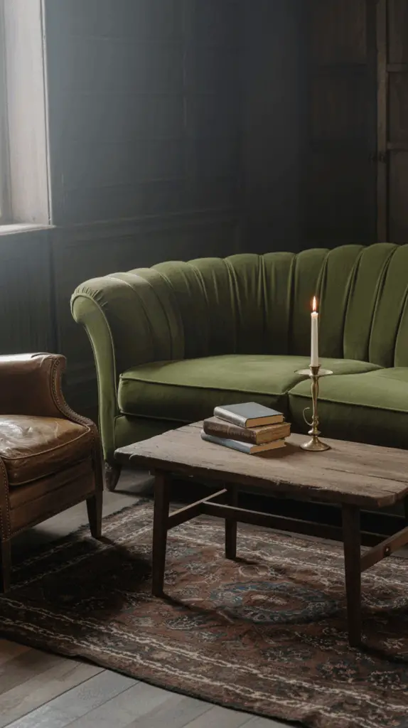 Transform Your Space with Dark Moody Living Room Decor: Elegant Design Ideas