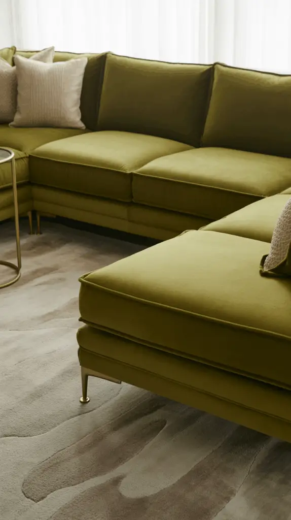 Elegant Olive Green Living Room Ideas for Modern Homes: Timeless Style Meets Comfort