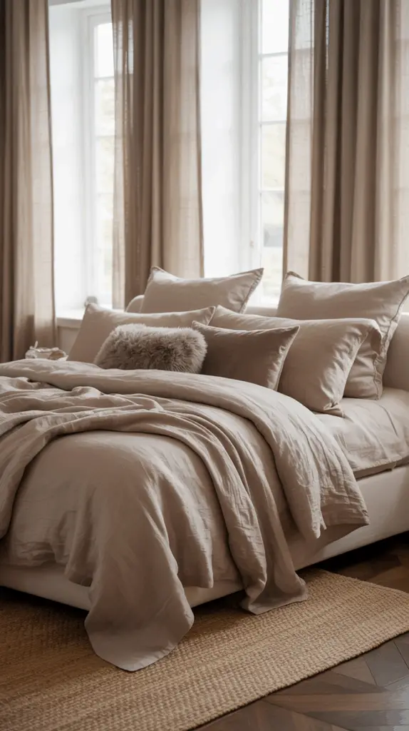 Neutral Taupe Bedroom Ideas for a Relaxing Sanctuary: Create a Tranquil Retreat with Timeless Elegance