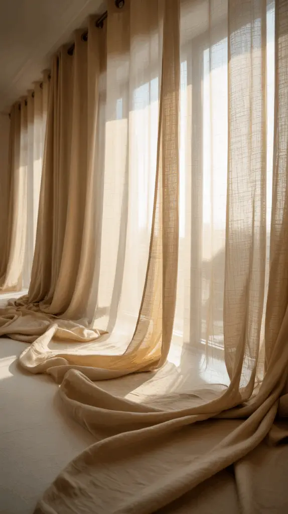 Brighten Your Space with Sheer Curtains Living Room Ideas: Create a Light, Airy, and Elegant Atmosphere