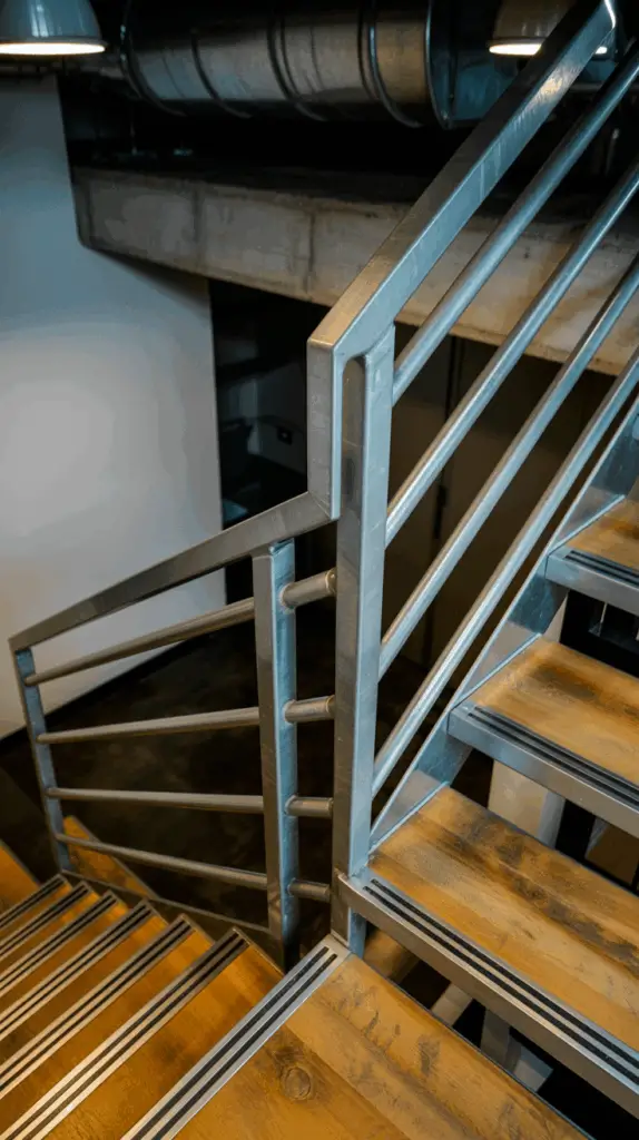 Rustic and Industrial Basement Stairs Ideas for Trendy Homes: Transform Your Space with Style
