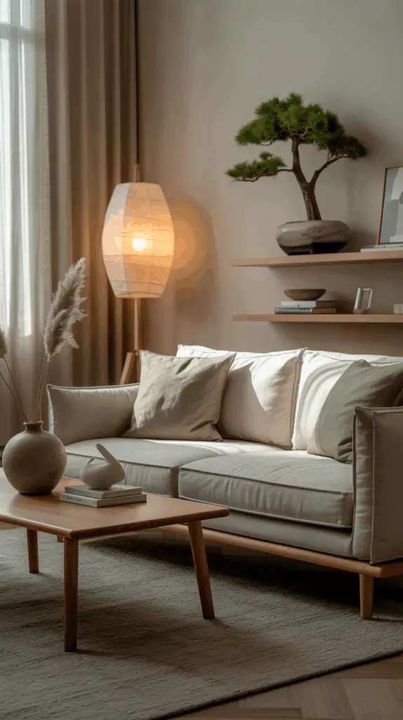 How to Style a Japandi Living Room for a Peaceful and Harmonious Home