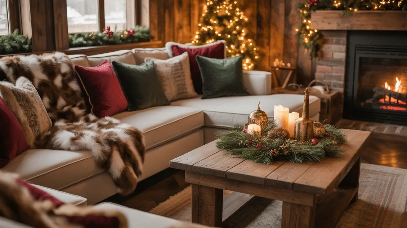 Warm Christmas Living Room Ideas to Inspire Your Holiday Decor
