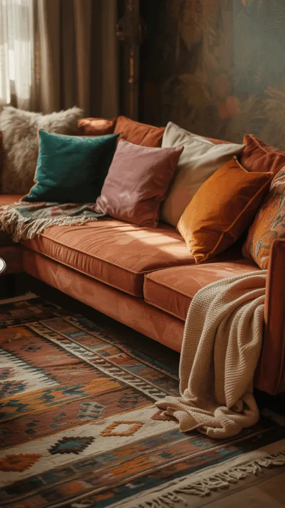 7 Stunning Bohemian Living Room Ideas for a Relaxing, Vacation-Like Vibe
