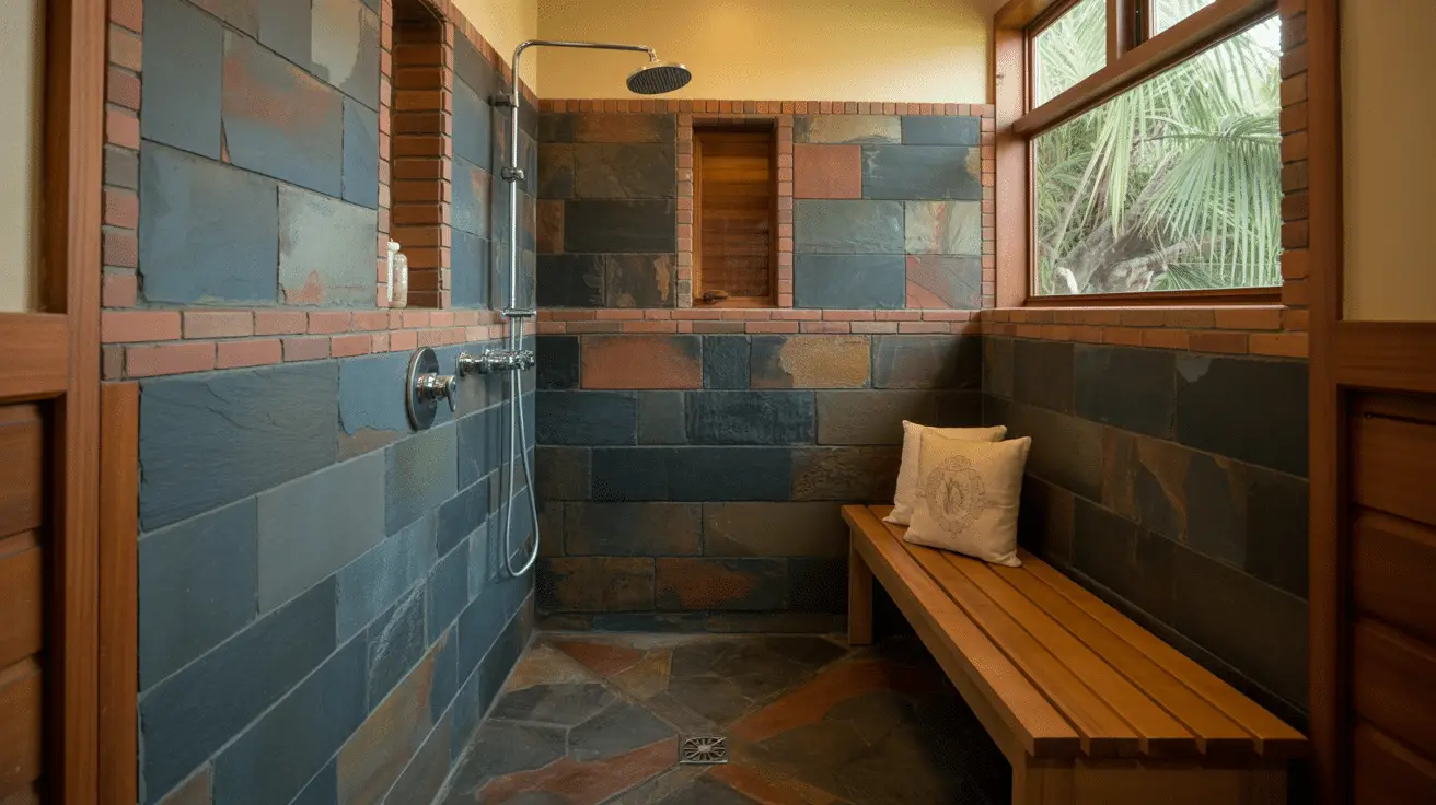 Luxury Rustic Bathroom Shower Design: Elevate Your Space with Natural Materials and Timeless Charm