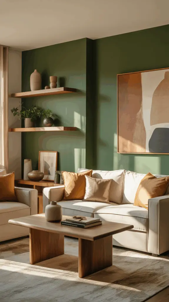 Cozy Sage Green Living Room Designs for Serene Spaces: Create a Calm and Inviting Atmosphere with These Stylish Ideas