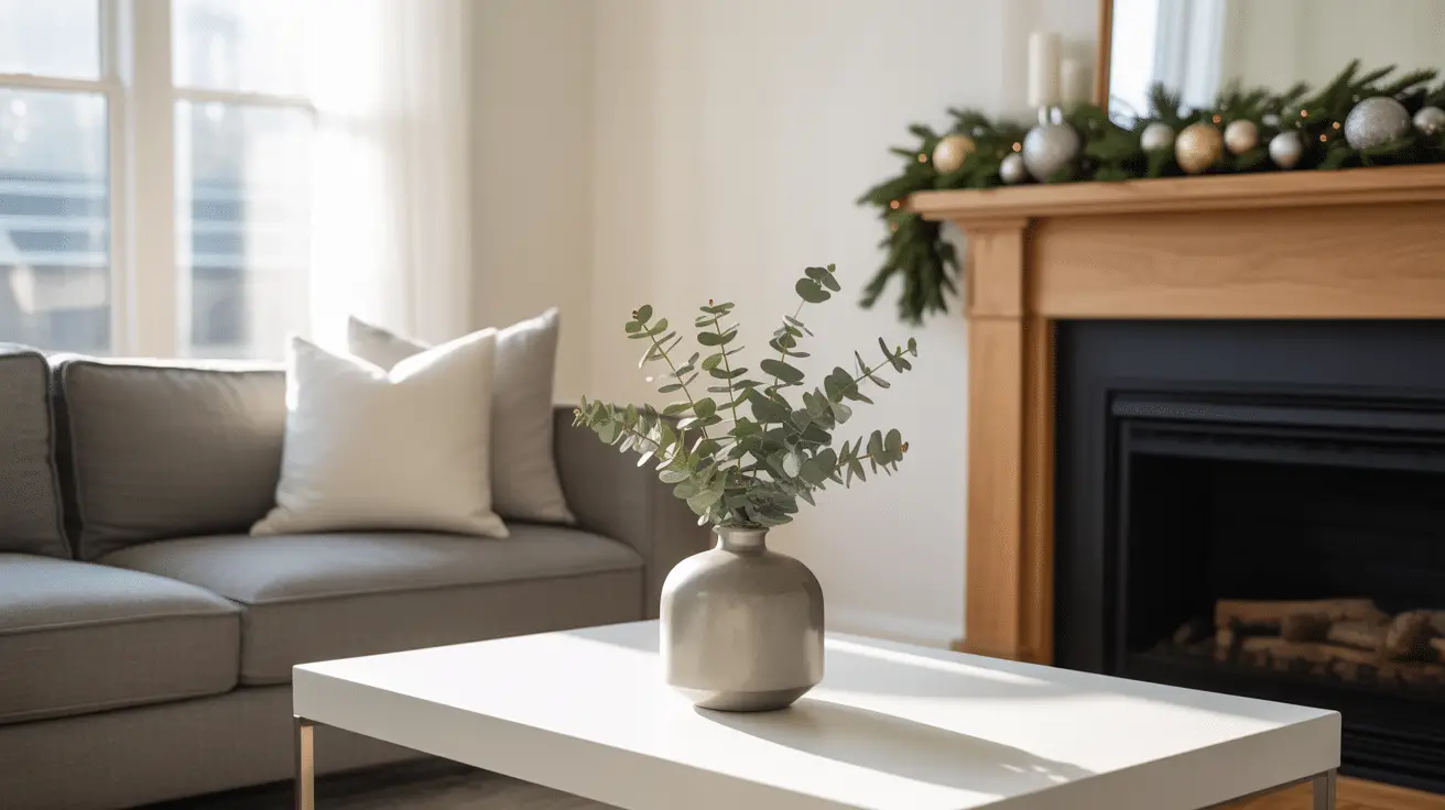 Modern Living Room Christmas Decor Ideas for Minimalist Elegance This Holiday Season