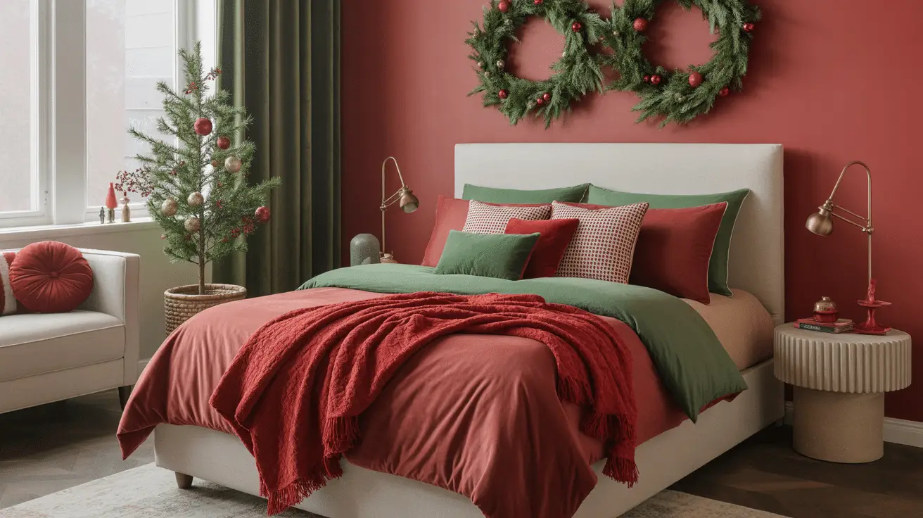 Cozy Bedroom Christmas Decor for a Warm Holiday Atmosphere: Transform Your Space into a Winter Wonderland