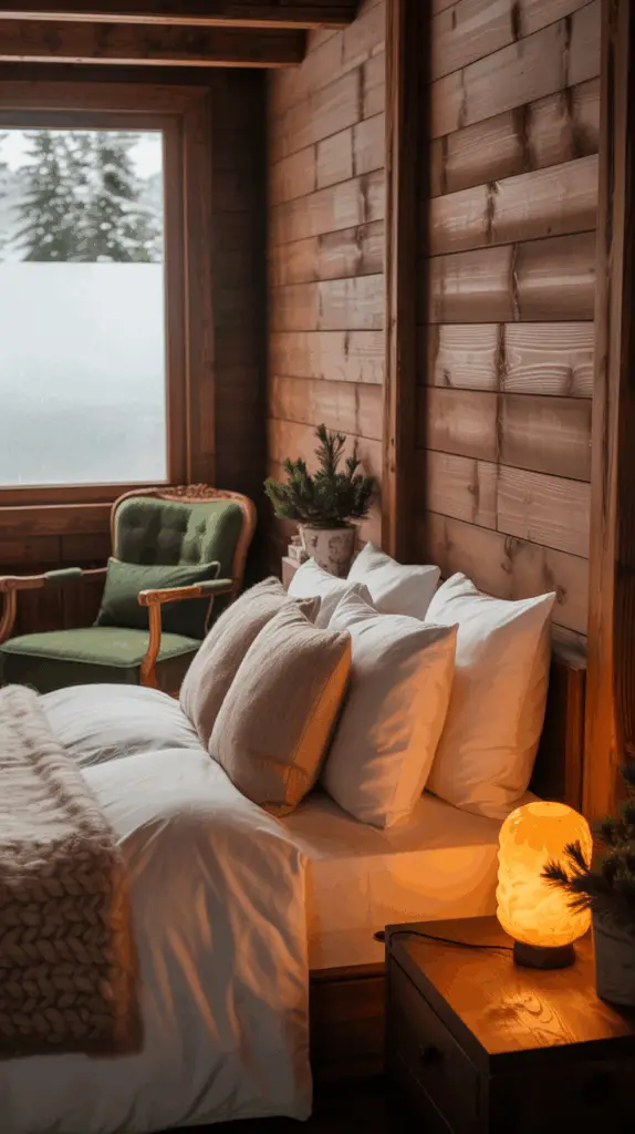 Chalet-Style Winter Bedroom Designs to Create a Warm and Cozy Mountain Vibe