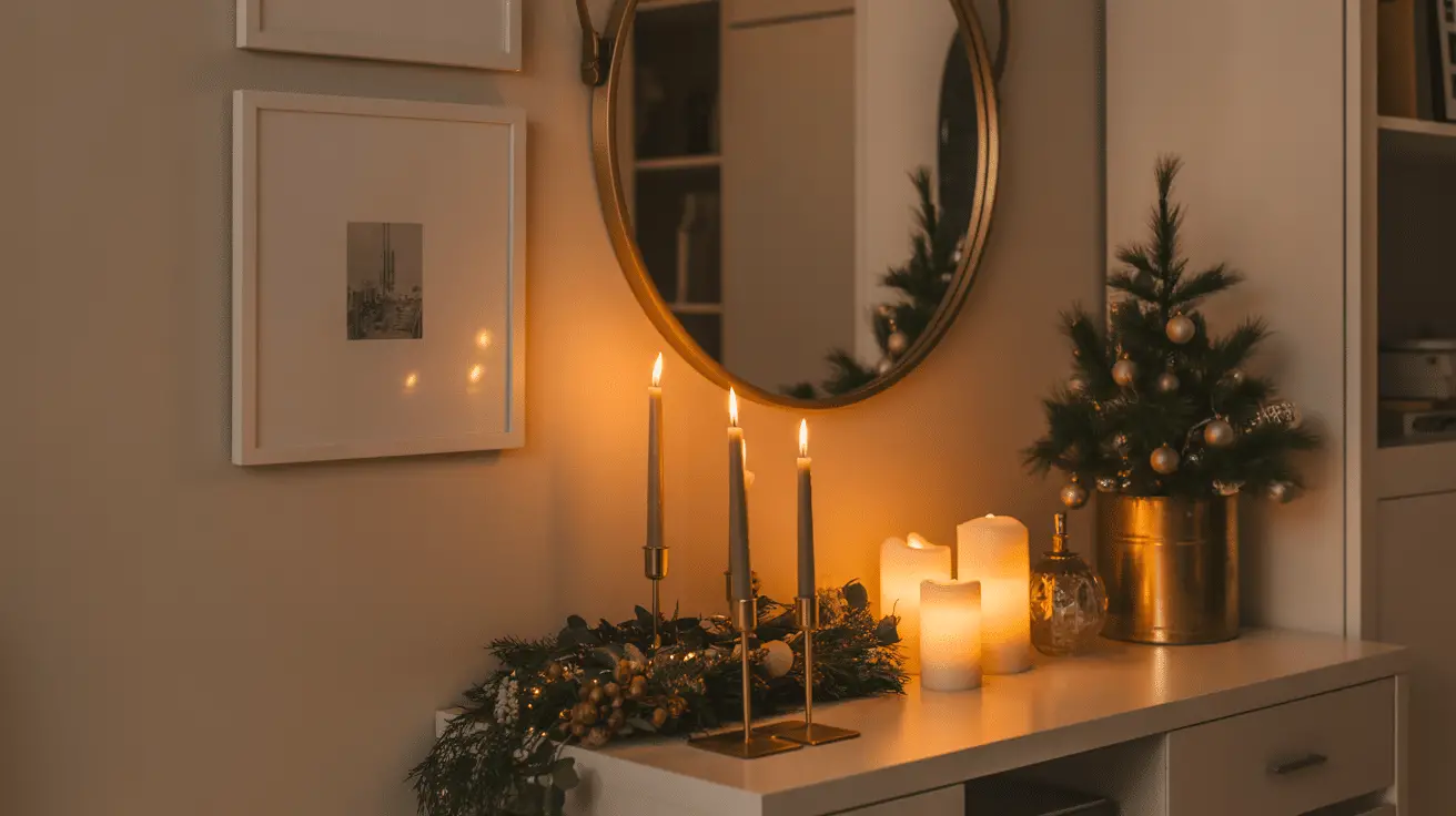 Christmas Entryway Table Styling Ideas for Small Apartments: Cozy, Chic, and Space-Savvy