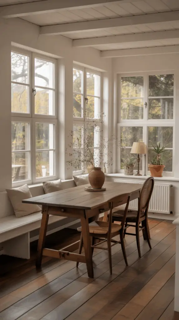 Small Farmhouse Dining Area Ideas for Gatherings: Cozy, Stylish, and Functional Designs 2 Small Farmhouse Dining Area Ideas for Gatherings: Cozy, Stylish, and Functional Designs