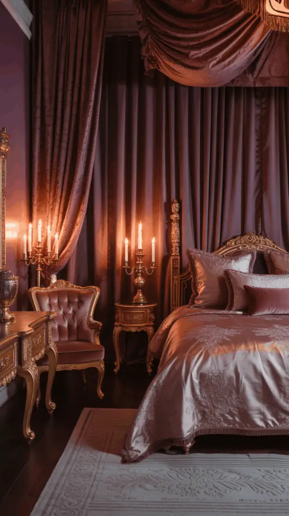 How to Turn Your Room into a Romantic Goth Bedroom with Vintage Charm: Dark Elegance Meets Timeless Style