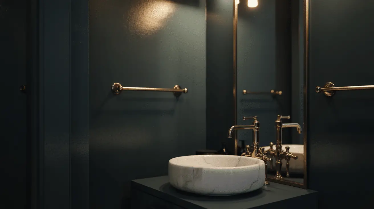 Refresh Your Space with a Moody Small Bathroom Transformation That Feels Luxurious and Timeless