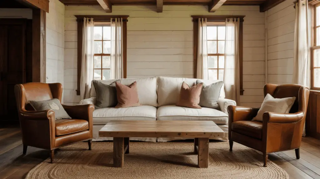 How to Create a Cozy Farmhouse Living Room That Feels Homey: Design ...