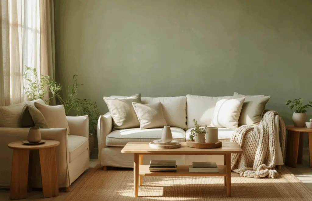 Cozy Sage Green Living Room Designs for Serene Spaces: Create a Calm ...