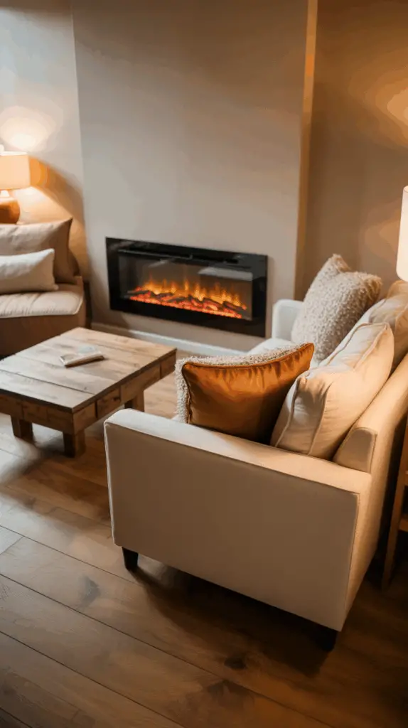 Small Space Living Room Decor Fireplace Ideas to Maximize Style and Warmth 2 Small Space Living Room Decor Fireplace Ideas to Maximize Style and Warmth