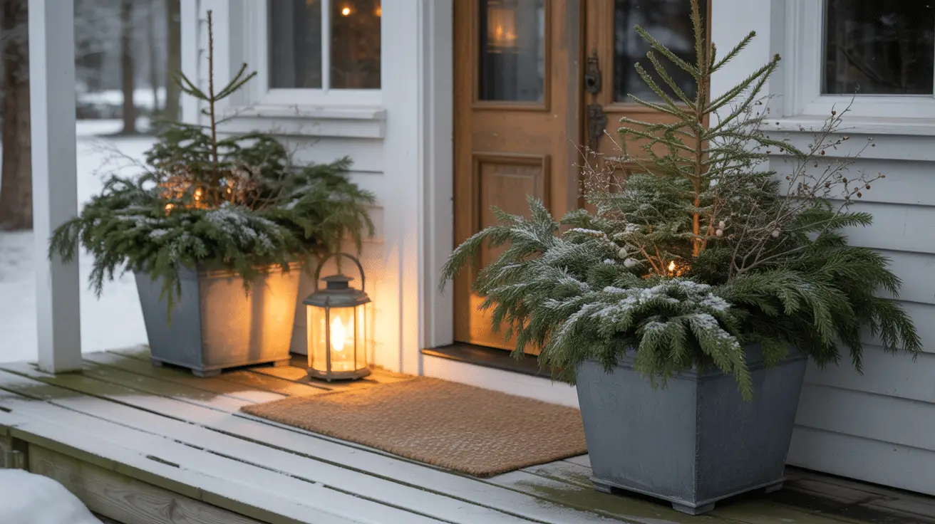 Easy Winter Porch Decor Upgrades for a Fresh, Cozy, and Inviting Seasonal Vibe