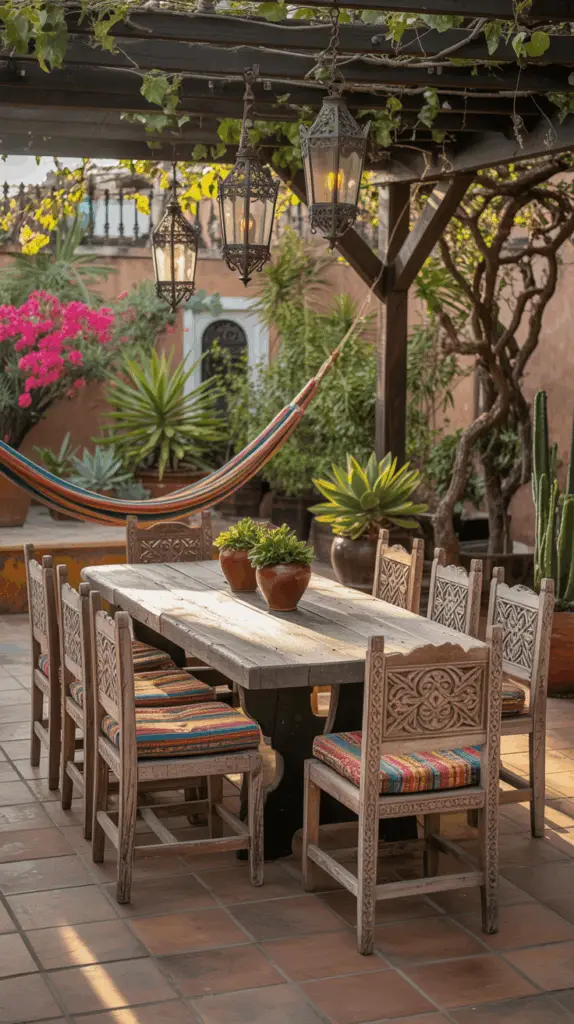 Authentic Mexican Patio Style for Your Home’s Exterior: Tips for Creating a Warm, Inviting Outdoor Space 2 Authentic Mexican Patio Style for Your Home’s Exterior: Tips for Creating a Warm, Inviting Outdoor Space