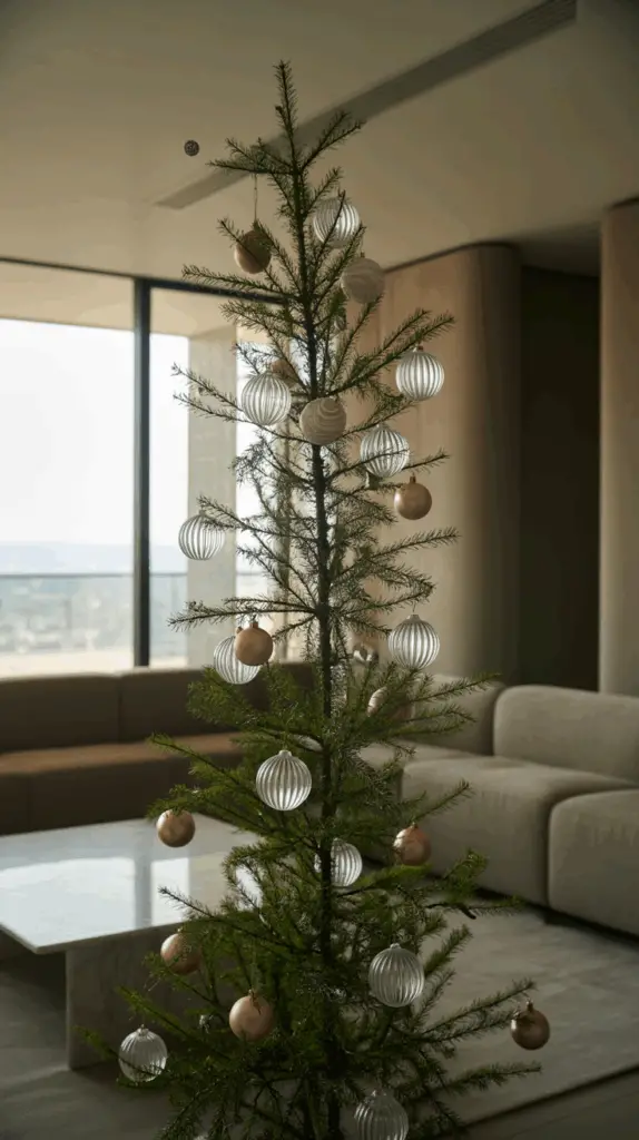 Modern Living Room Christmas Decor Ideas for Minimalist Elegance This Holiday Season