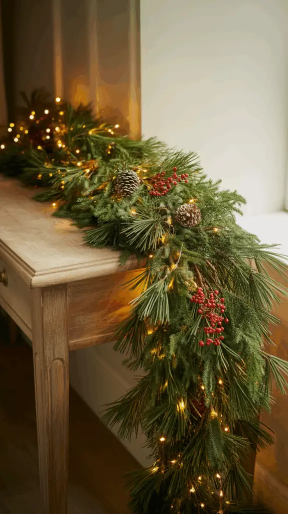 Elegant Christmas Entryway Table Decor: Tips for Perfect Festive Console Styling