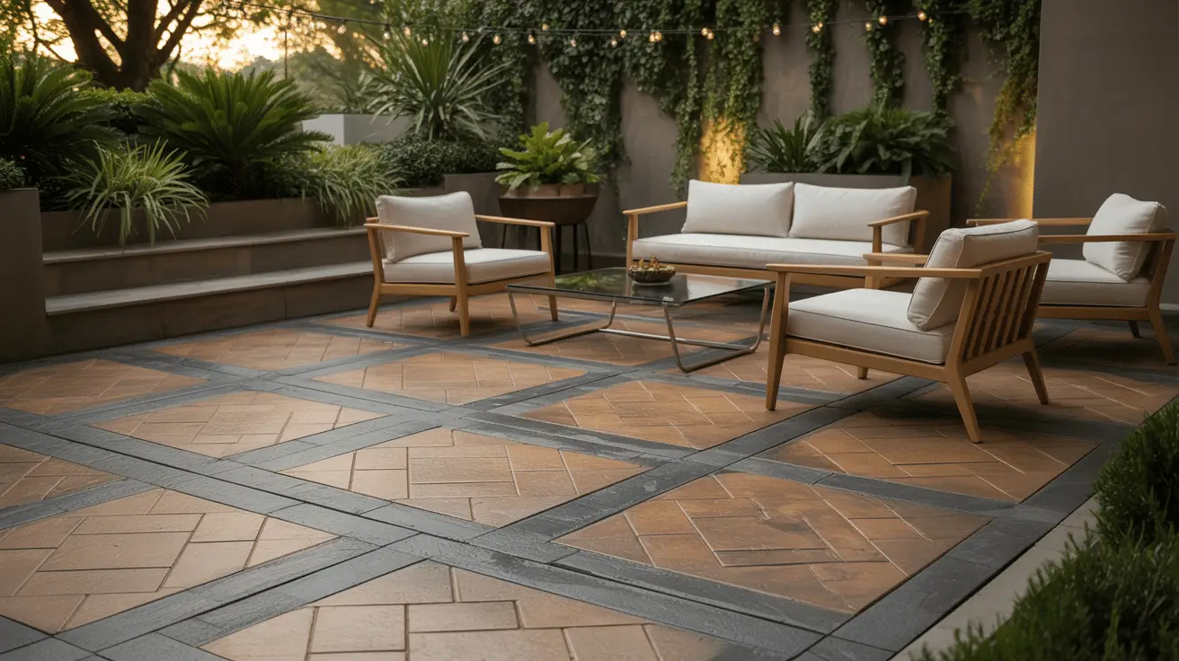 Sophisticated Ideas for Styling Your Stamped Concrete Patio for Outdoor Entertaining
