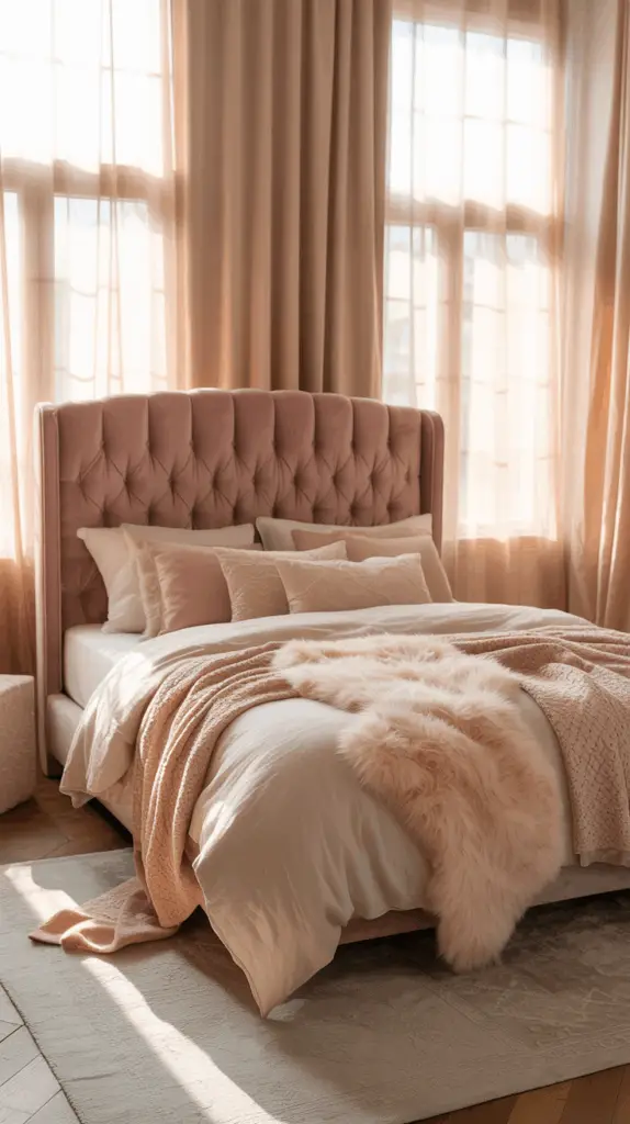 Elegant Feminine Bedroom Ideas for a Calm and Romantic Vibe