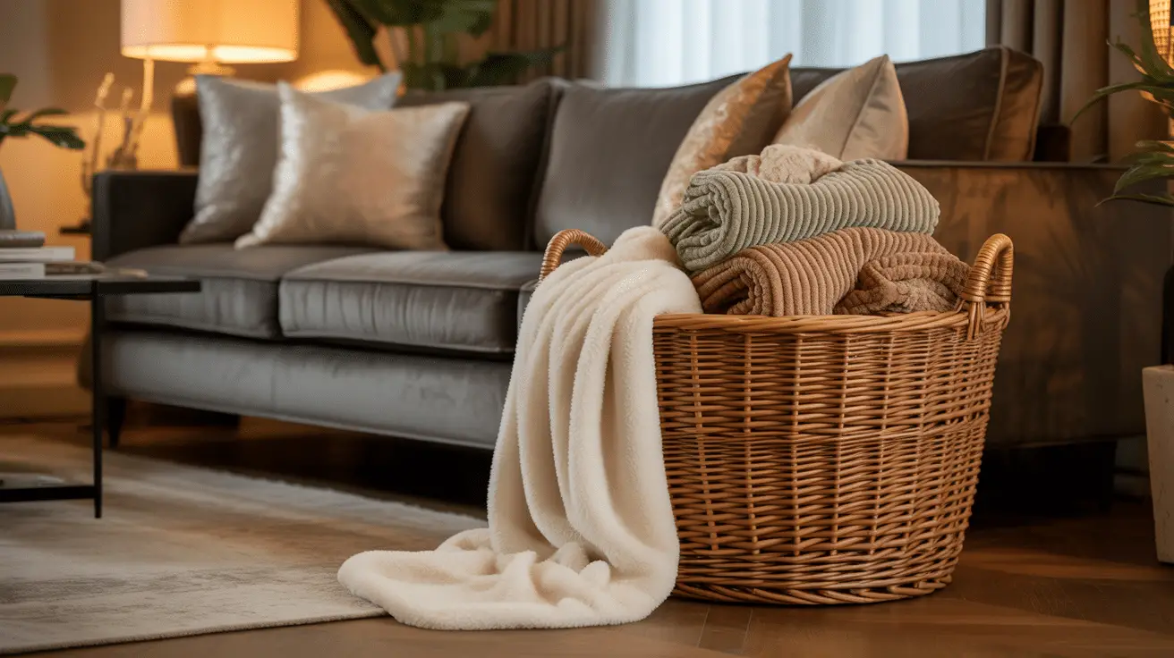 Best Blanket Storage Living Room Ideas for a Neat and Stylish Space