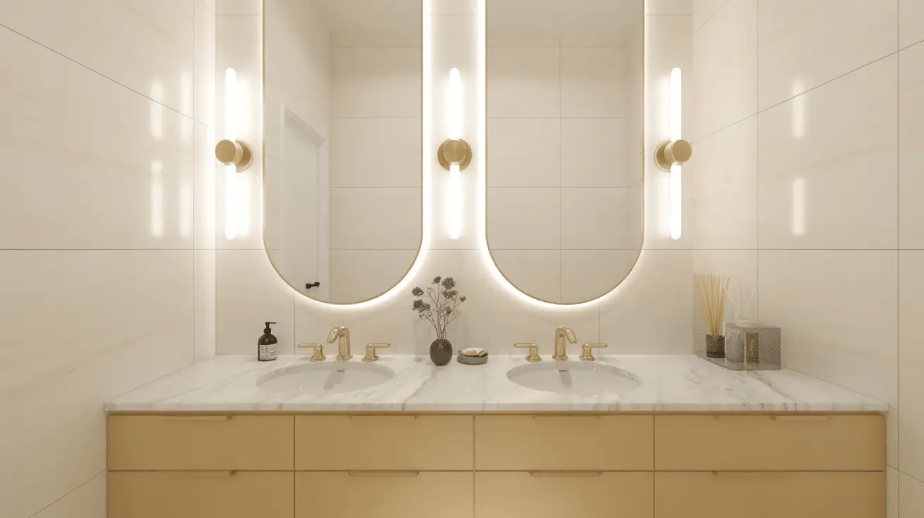 Elegant Vanity Ideas for Bathrooms That Perfectly Blend Minimalism and Glamour