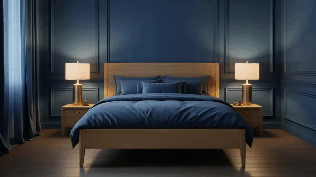 Elegant Navy Blue Bedroom Ideas for a Clean, Sophisticated, and ...