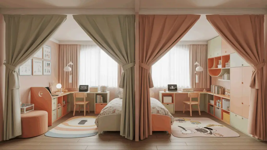 Designing a Shared Colorful Kids Room for Siblings: Fun, Functional ...