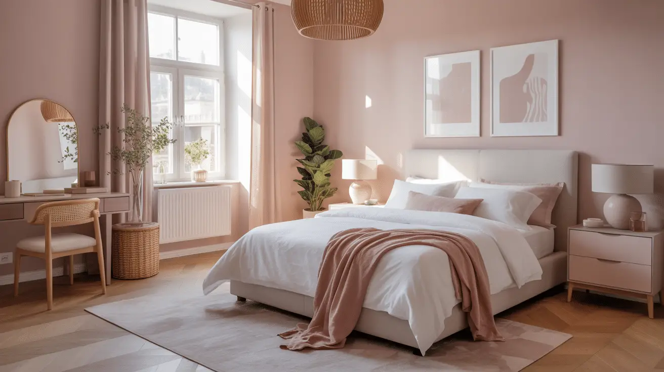 Beautiful Dusty Pink Bedroom Ideas for a Peaceful and Timeless Retreat