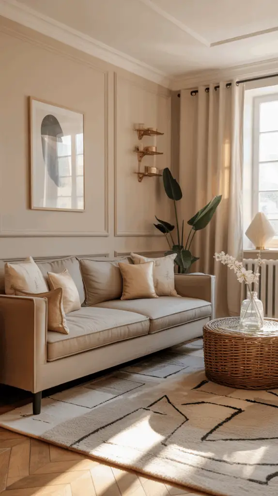How to Create a Warm Modern French Country Living Room with Timeless Charm
