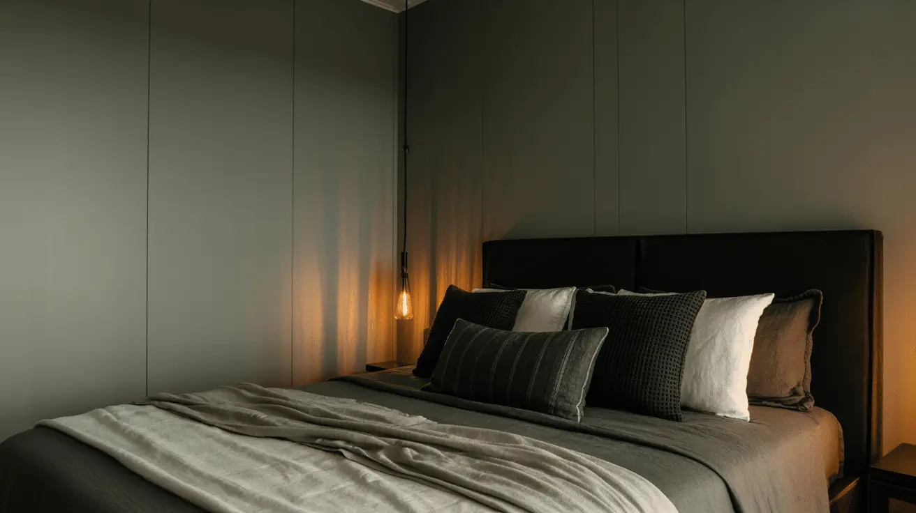 Moody Gray and Black Bedroom Ideas to Create a Bold and Dramatic Space