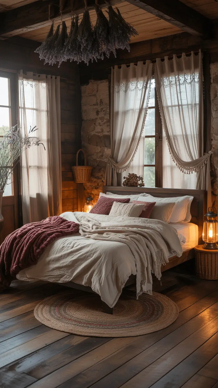 Dreamy Interior Inspiration for a Dark Cottagecore Bedroom Space That ...