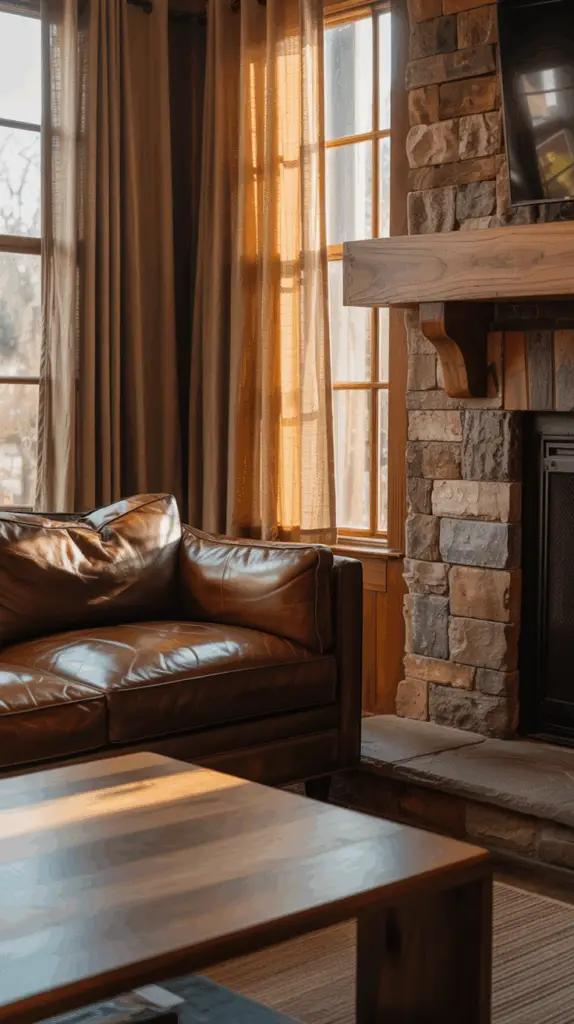 Modern Decorating Inspiration for a Dark Earthy Living Room: Design Ideas that Balance Warmth and Sophistication