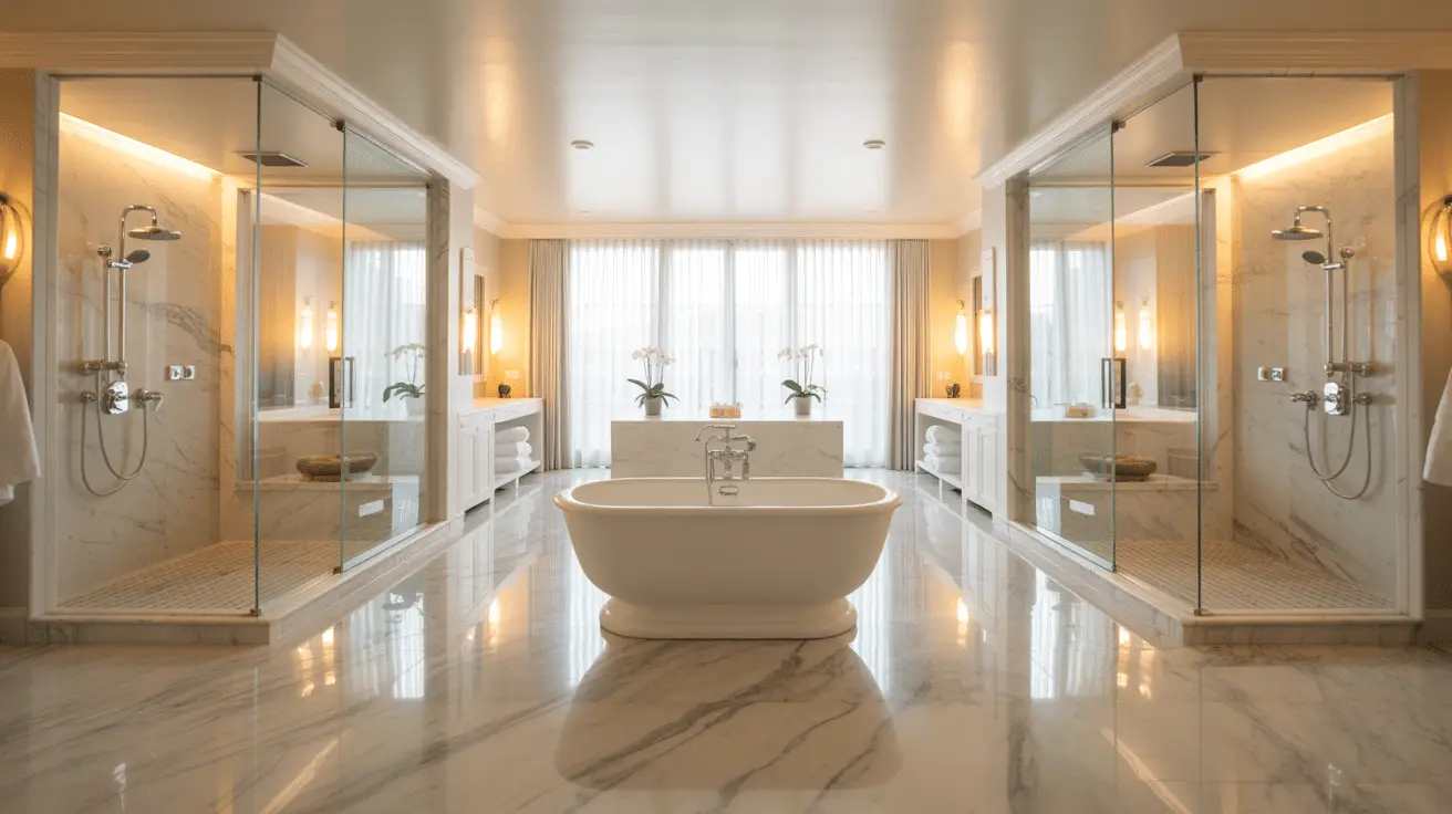 Luxury Bloxburg Bathroom Ideas for Big Builds: Elegant Designs for Modern Estates