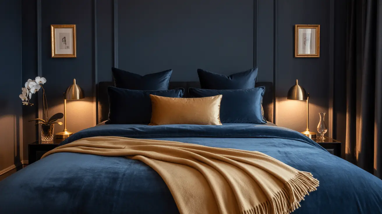 Dark Elegance Made Simple: How to Style a Sophisticated Bedroom with Minimal Decor