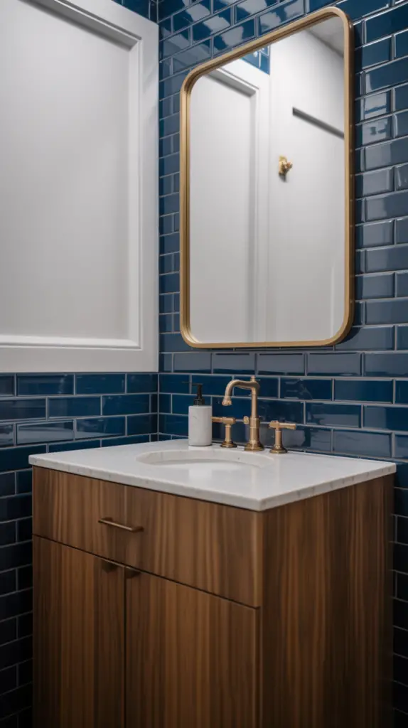 How to Style Blue Bathroom Decor for a Modern, Calm Look: Elegant Ideas for a Serene Space
