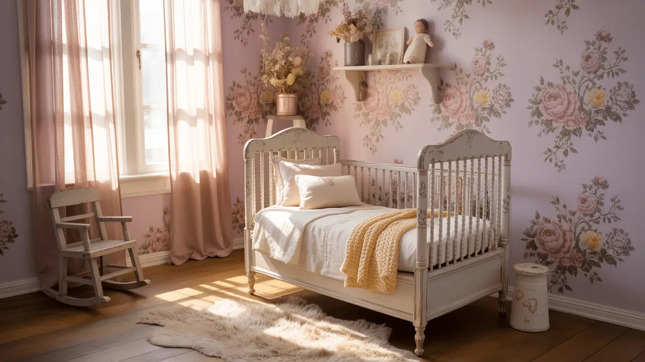 Creative Vintage Floral Nursery Design Ideas for New Parents: Timeless Charm with a Modern Twist