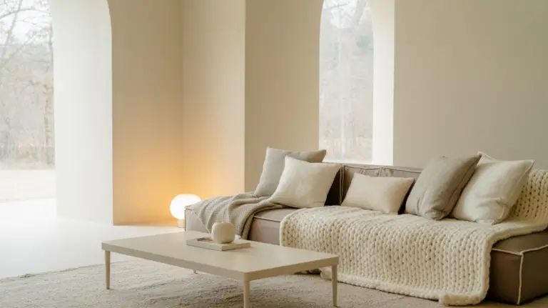 Elegant Winter Color Palette for Minimalist Spaces: Serene Design Ideas for Modern Homes