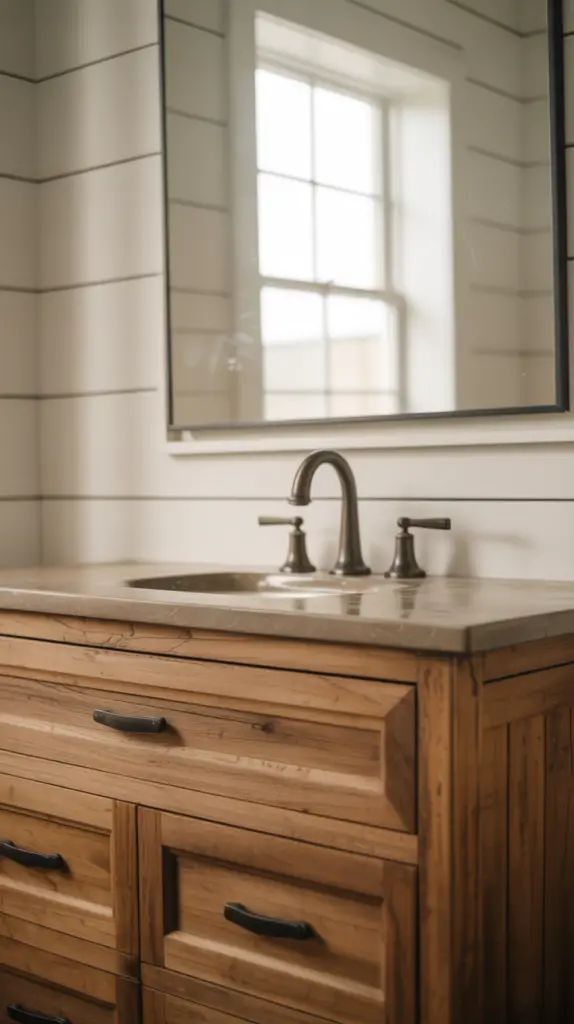 Cozy and Stylish Designs for Modern Farmhouse Bathrooms That Blend Comfort and Charm 2 Cozy and Stylish Designs for Modern Farmhouse Bathrooms That Blend Comfort and Charm