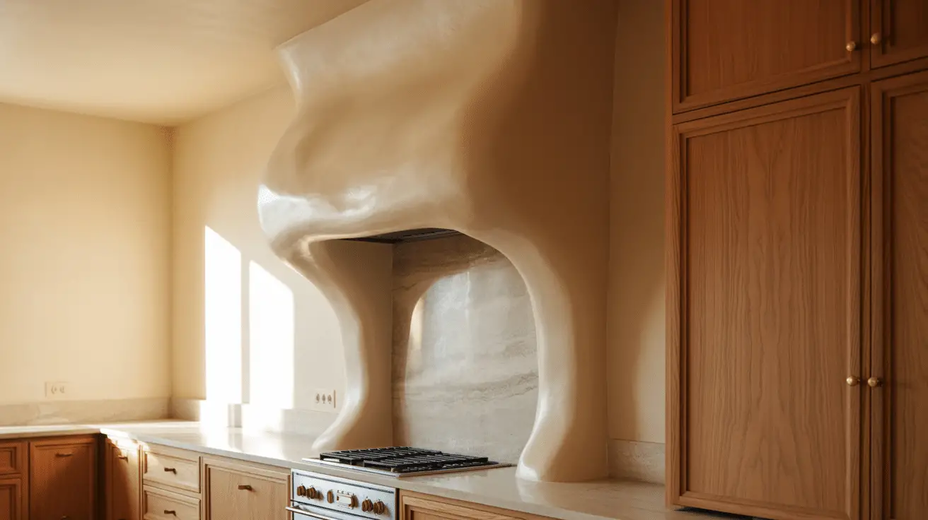 Neutral Kitchen Hood Design with Soft Earthy Accents: Elegant Ways to Create a Warm and Timeless Look