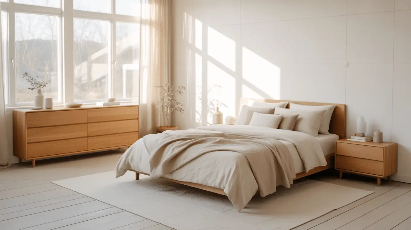 Scandinavian Room Ideas Bedroom for Minimalist Comfort and Modern Serenity