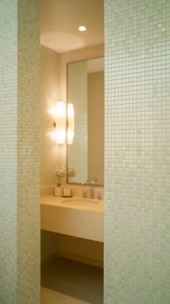 Small Bathroom Tile Ideas to Create a Luxe Spa Feel in Any Home 2 Small Bathroom Tile Ideas to Create a Luxe Spa Feel in Any Home
