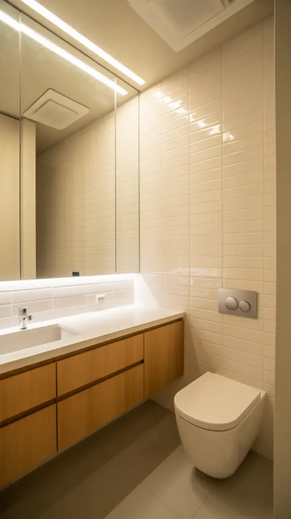 Smart Space Saving Ideas for Minimalist Small Bathrooms That Feel Spacious and Stylish 2 Smart Space Saving Ideas for Minimalist Small Bathrooms That Feel Spacious and Stylish