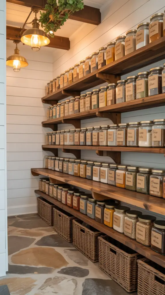 Country Kitchen Pantry Ideas for a Timeless and Warm Farmhouse Design