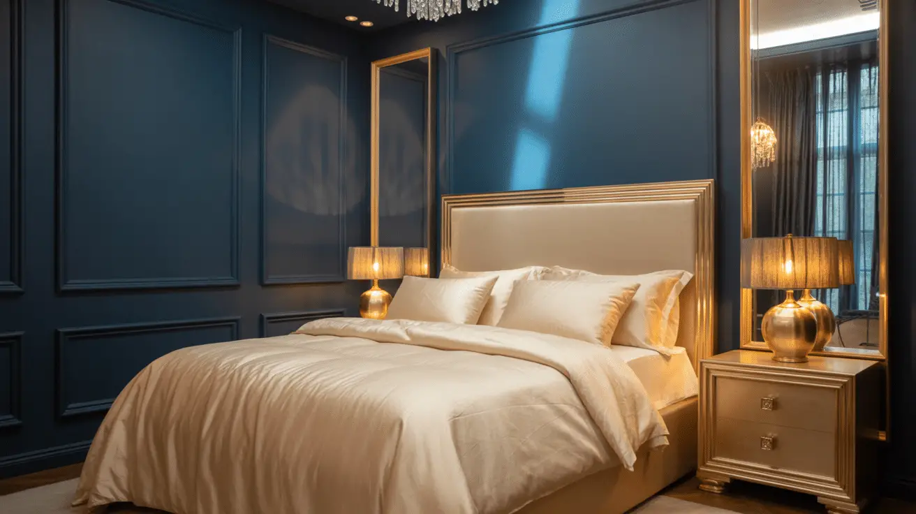 Transform Your Space with a Blue and Gold Bedroom Style: Timeless ...