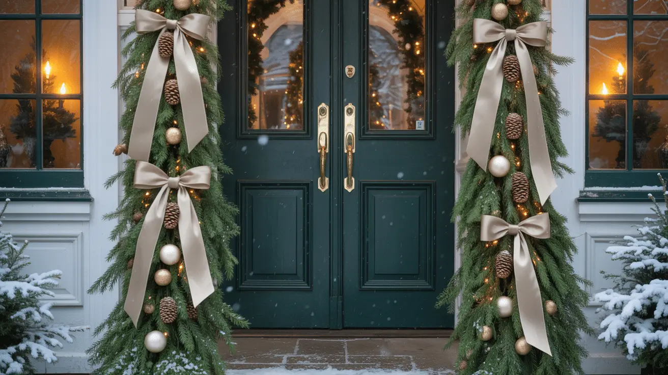 Elegant Winter Door Decorations to Welcome the Season: Create a Warm and Inviting Entrance