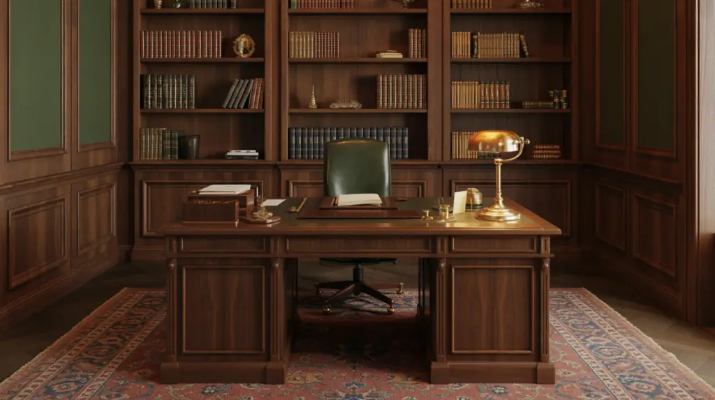 Old Money Office Look: Elegant and Refined Workspace Ideas for a ...