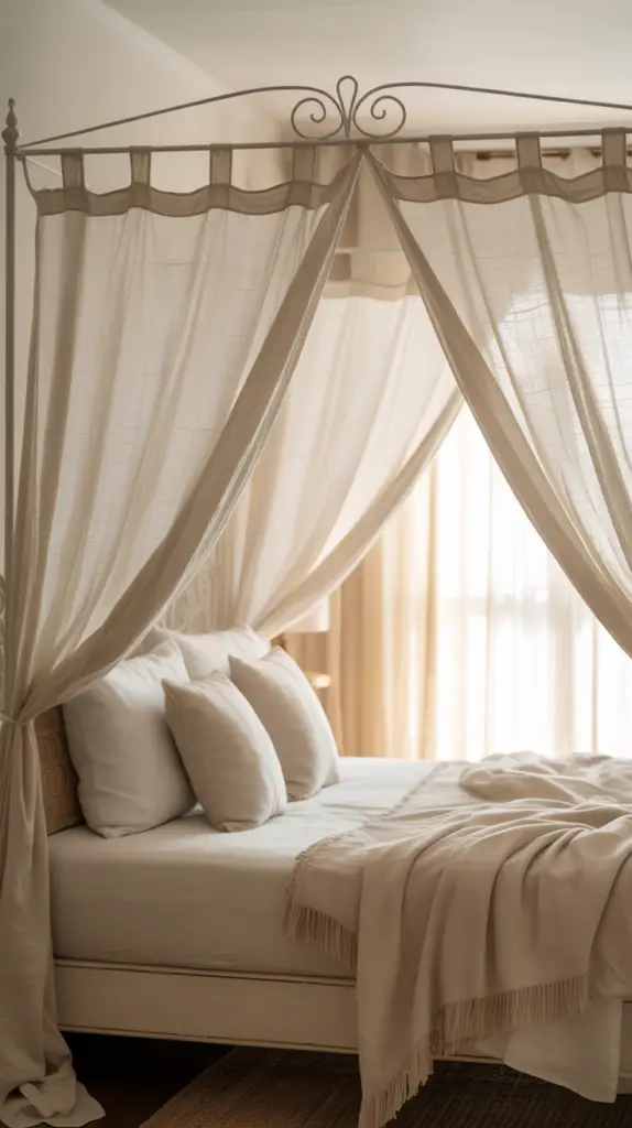 White Canopy Bedroom Ideas for a Fresh Look: Elegant Styling Tips for a Bright, Airy Retreat 2 White Canopy Bedroom Ideas for a Fresh Look: Elegant Styling Tips for a Bright, Airy Retreat